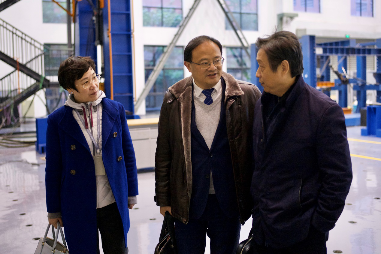 常州市建筑科学研究院集团股份有限公司杨江金董事长一行来我院考察